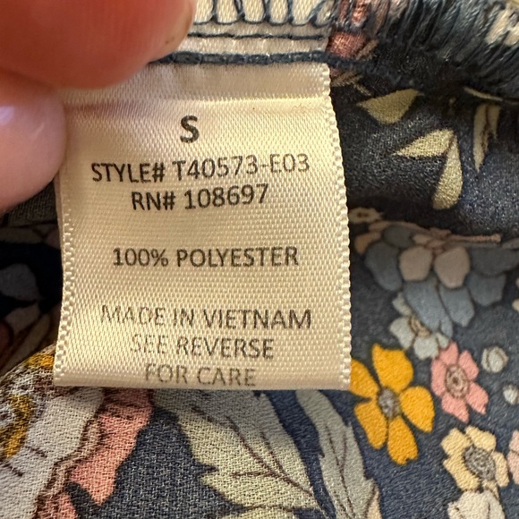 Alice Blue peplum top - Picture 2 of 5